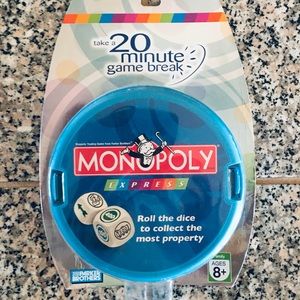 Monopoly travel game, in box